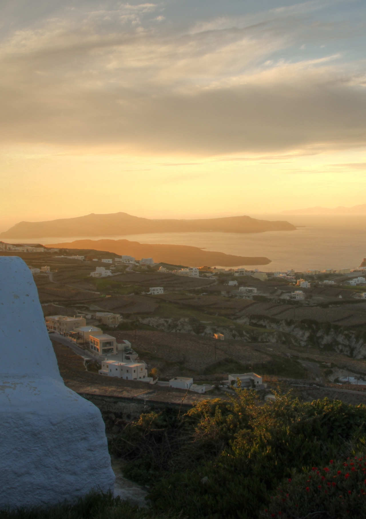 santorin, pyrgos
