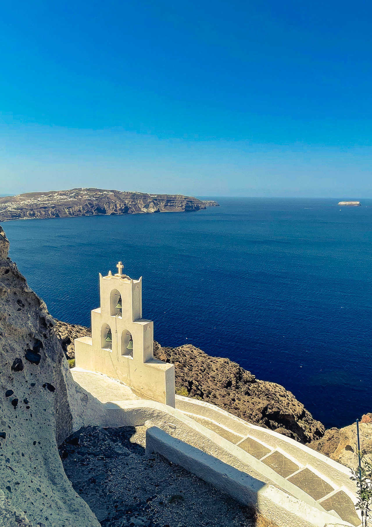 Église face à la mer Égée