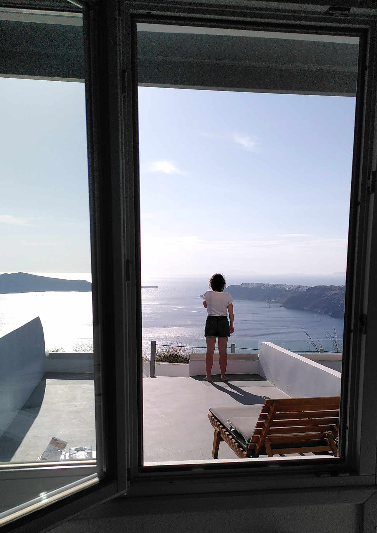 Vue sur la mer Égée