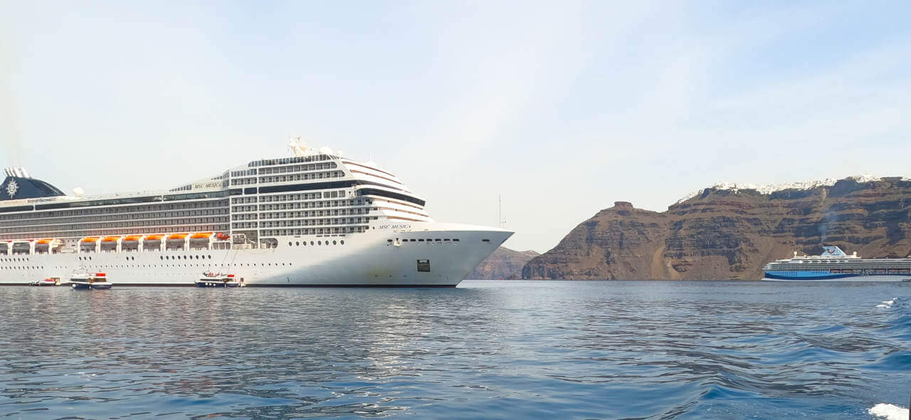 Un seul jour sur Santorin, escale de croisière