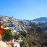 Santorin, Grèce : vue de rêve