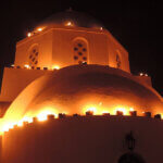 santorin, fête religieuse