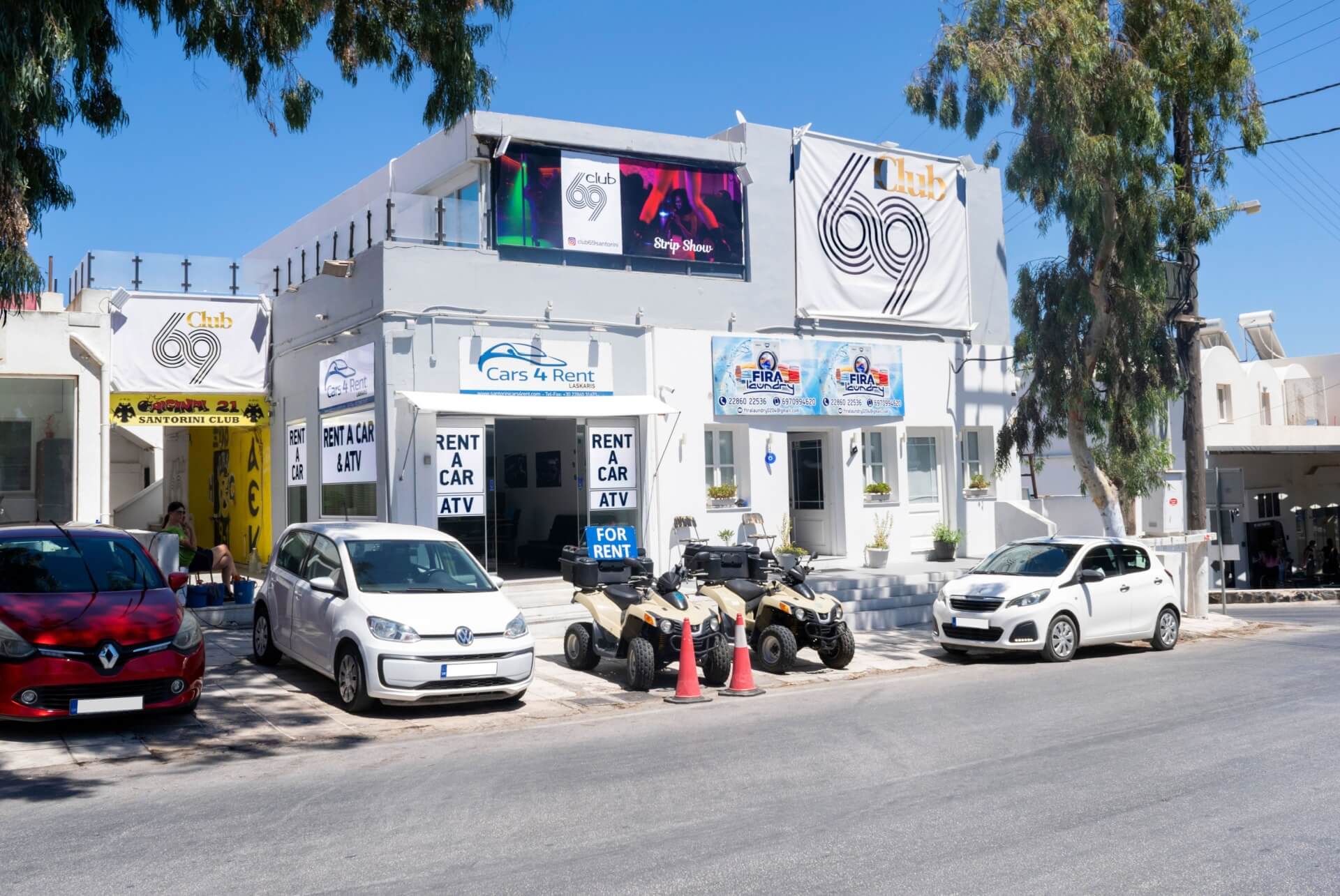 location de voiture santorin grece