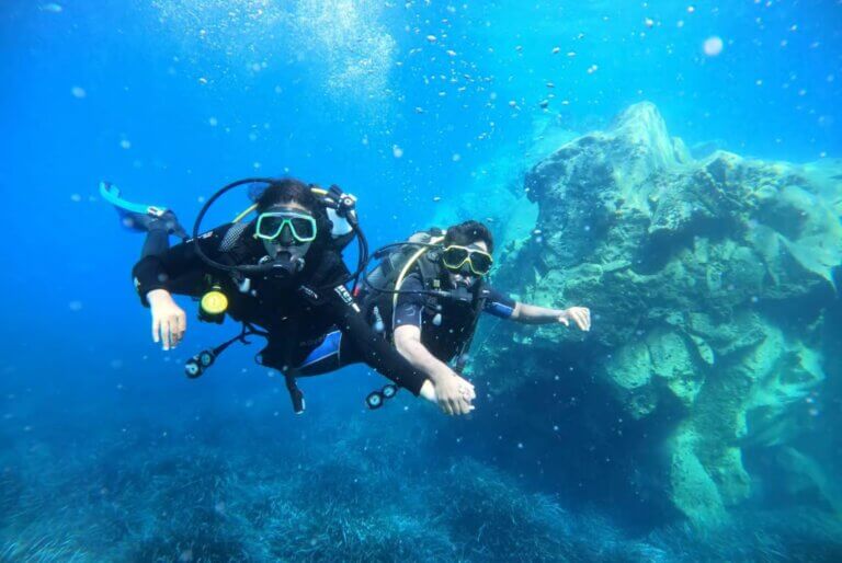 Expérience de plongée sous-marine dans la Caldera pour débutants
